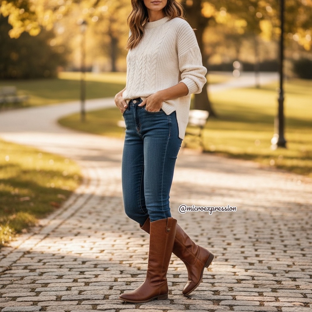 $399 Frye Melissa Button Tan Real Leather Distressed Tall Comfy Knee High Boot - Picture 5 of 16